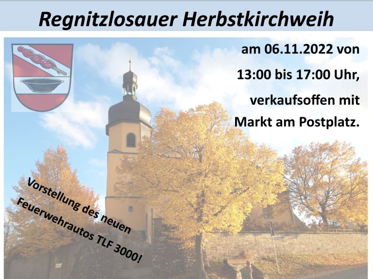 Regnitzlosauer Herbstkirchweih 2022